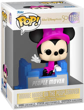 Load image into Gallery viewer, Minnie Mouse on the People Mover (Walt Disney World 50th Anniversary)  Funko Pop #1166