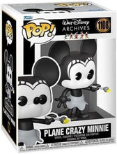 Load image into Gallery viewer, Minnie Mouse - Plane Crazy Minnie (1928) Archives - Funko Pop #1108