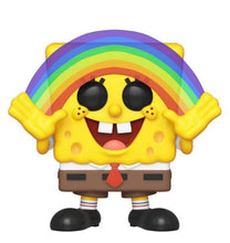 Load image into Gallery viewer, Spongebob Squarepants w/Rainbow Funko Pop #558