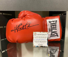 Load image into Gallery viewer, SIGNED Hasim Rahman Everlast Boxing Glove (w/COA)