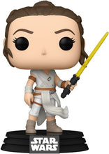 Load image into Gallery viewer, Rey w/Yellow Saber (Star Wars - Ep. 9) Funko Pop #432