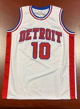 Load image into Gallery viewer, SIGNED Dennis Rodman (Detroit Pistons - home white) Basketball Jersey (w/COA)