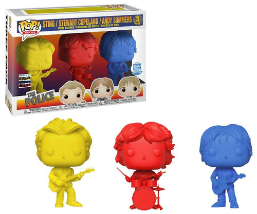 The Police Synchronicity - SPECIAL EDITION Funko Pop 3 PACK