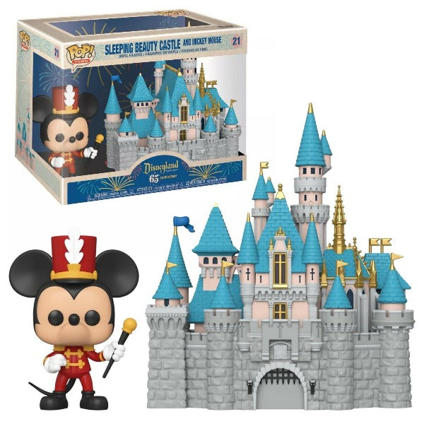 Mickey Mouse w/Sleeping Beauty Castle (65th Ann. Disneyland) Large Funko Pop #21