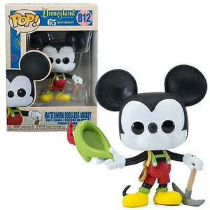 Mickey Mouse - Matterhorn Bobsled (Disney 65th) Funko Pop #812