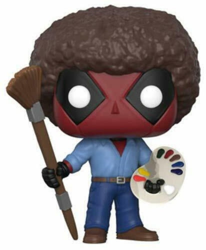 Deadpool as Bob Ross Funko Pop #319