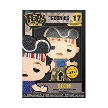 Load image into Gallery viewer, Large Enamel Funko Pop! Pin: The Goonies - Sloth #17 LIMITED EDITION CHASE