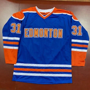 SIGNED Grant Fuhr Edmonton Oilers Jersey (w/COA)