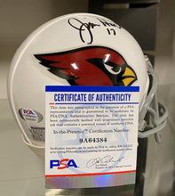 Load image into Gallery viewer, SIGNED Jim Hart (St. Louis Cardinals) Mini-Helmet w/COA