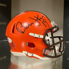 Load image into Gallery viewer, SIGNED Bernie Kosar (Cleveland Browns) Mini-Helmet w/COA