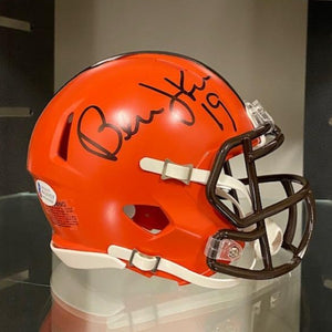 SIGNED Bernie Kosar (Cleveland Browns) Mini-Helmet w/COA