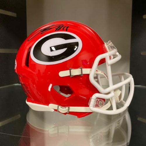 SIGNED Jake Fromm (Georgia Bulldogs) Mini-Helmet w/COA