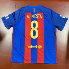 Load image into Gallery viewer, SIGNED Andres Iniesta (Barcelona) Soccer Jersey (w/COA)