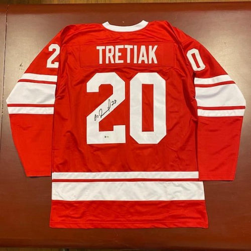 SIGNED Vladislav Tretiak (USSR) Jersey (w/COA)