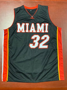 SIGNED Shaquille O'Neal (Miami Heat) Basketball Jersey (w/COA)