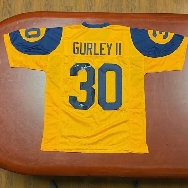 SIGNED Todd Gurley II (LA Rams) Jersey w/COA