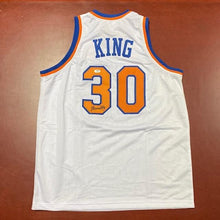 Load image into Gallery viewer, SIGNED Bernard King (New York Knicks) Basketball Jersey (w/COA)