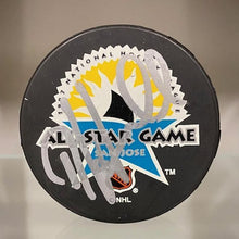 Load image into Gallery viewer, SIGNED Dale Hawerchuk (1997 All Star Game - San Jose) Hockey Puck (w/COA)