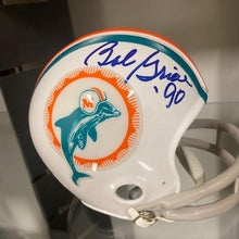 Load image into Gallery viewer, SIGNED Bob Griese Miami Dolphins Mini-Helmet w/COA