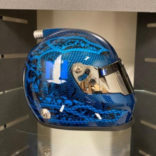 SIGNED Dale Earnhardt Jr. NASCAR 1:3 Scale Mini-Helmet w/COA