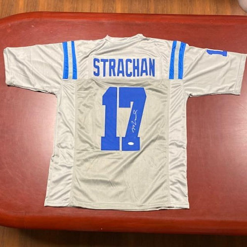 SIGNED MIchael Strachan (Indianapolis Colts) Jersey (w/COA)