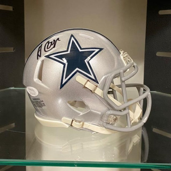 SIGNED Amari Cooper (Dallas Cowboys) Mini-Helmet w/COA