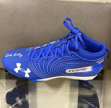 Load image into Gallery viewer, SIGNED Bob Lilly (Dallas Cowboys) Under Armour Football Cleat w/COA Hologram