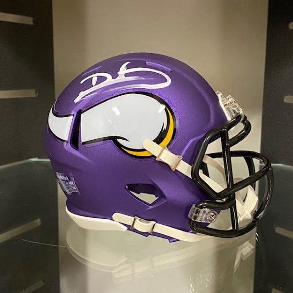 SIGNED Daunte Culpepper (Minnesota Vikings) Mini-Helmet w/COA