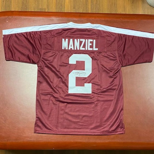 SIGNED Johnny Manziel (Texas A&M Aggies) Jersey w/COA