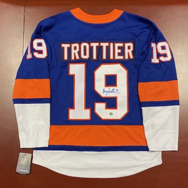 SIGNED Bryan Trottier New York Islanders Jersey (w/COA)