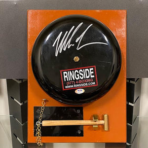 SIGNED Mike Tyson Authentic Ringside Boxing Bell (w/COA)