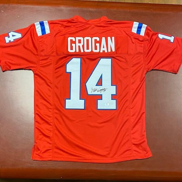 SIGNED Steve Grogan (New England Patriots) Jersey w/COA