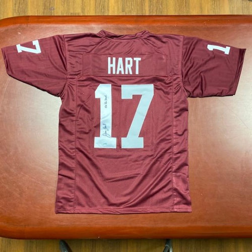 SIGNED Jim Hart (St Louis Cardinals) Jersey w/COA