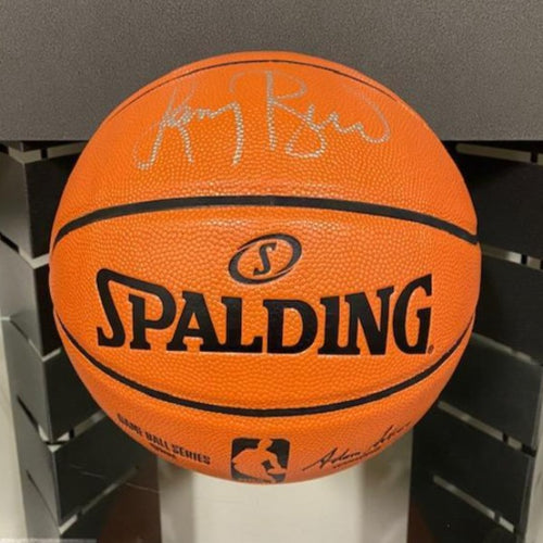 SIGNED Larry Bird NBA Game Ball Series Basketball (w/COA & Larry Bird Hologram)
