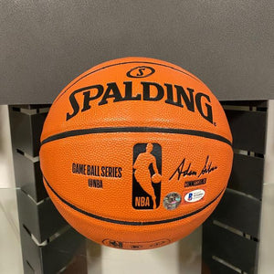 SIGNED Larry Bird NBA Game Ball Series Basketball (w/COA & Larry Bird Hologram)