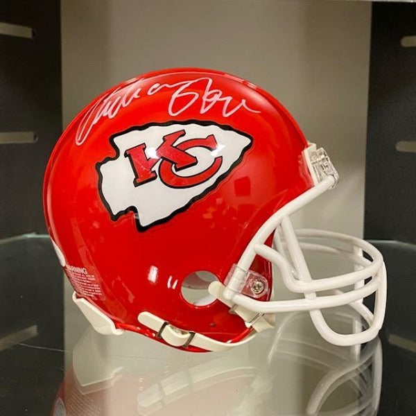 Christian Okoye (Kansas City Chiefs) Mini-Helmet w/COA