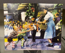 Load image into Gallery viewer, SIGNED 8&quot; x 10&quot; Wizard of Oz Photo by Jerry Maren (Munchkin) w/COA