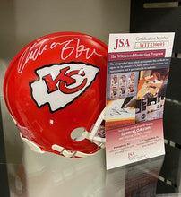 Load image into Gallery viewer, Christian Okoye (Kansas City Chiefs) Mini-Helmet w/COA