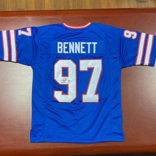 SIGNED Cornelius Bennett (Buffalo Bills) Jersey (w/COA)