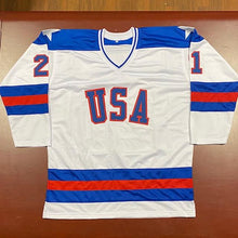 Load image into Gallery viewer, SIGNED Mike Eruzione (Team USA) Jersey (w/COA)