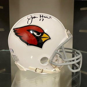 SIGNED Jim Hart (St. Louis Cardinals) Mini-Helmet w/COA