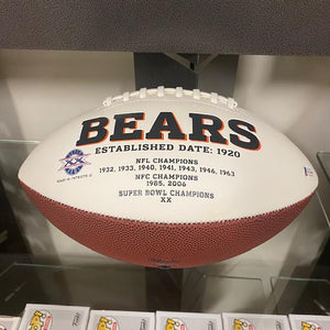 SIGNED Dick Butkus (Chicago Bears) Full Sized Football w/COA