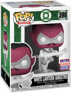 White Lantern Sinestro - LIMITED EDITION 2021 SUMMER CONVENTION Funko Pop #398