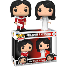 Load image into Gallery viewer, White Stripes - Jack and Meg White (Rocks) Funko Pop 2-PACK