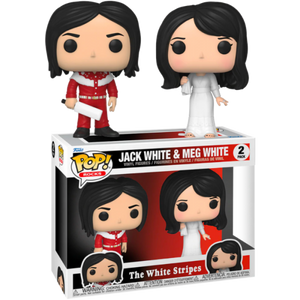 White Stripes - Jack and Meg White (Rocks) Funko Pop 2-PACK