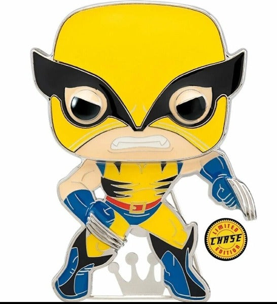 Large Enamel Funko Pop! Pin: Wolverine #14 LIMITED EDITION CHASE