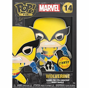 Large Enamel Funko Pop! Pin: Wolverine #14 LIMITED EDITION CHASE