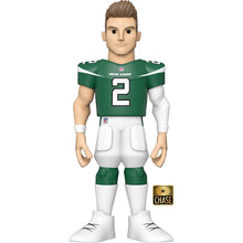 Load image into Gallery viewer, FUNKO GOLD: 12&quot; NFL - Zach Wilson (NY Jets) LIMITED EDITION CHASE